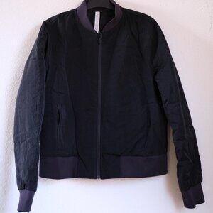 Lululemon Non-Stop Shell Bomber jacket| Size 10| Black